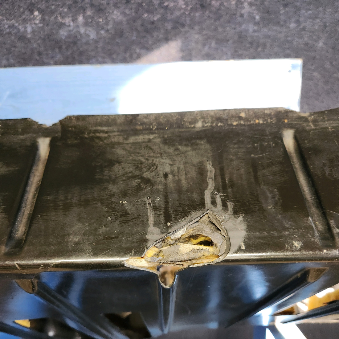 Used aircraft parts for sale, 96-534141-15 Beechcraft F33A COVER FLOORBOARD ASSEMBLY AFT