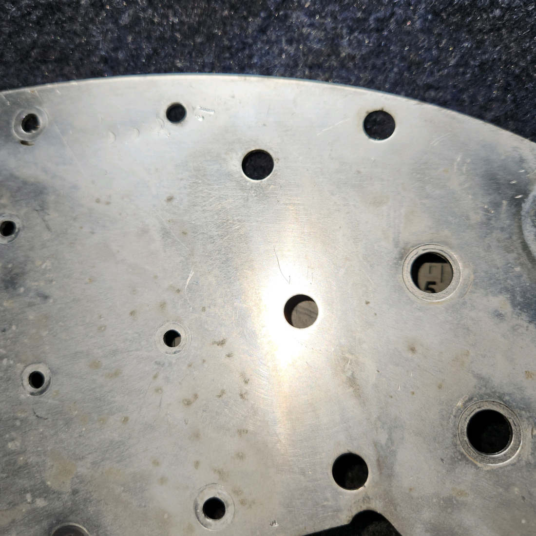 Used aircraft parts for sale, 0713495-14 Cessna 172E Bulkhead Plate reinforcement RH