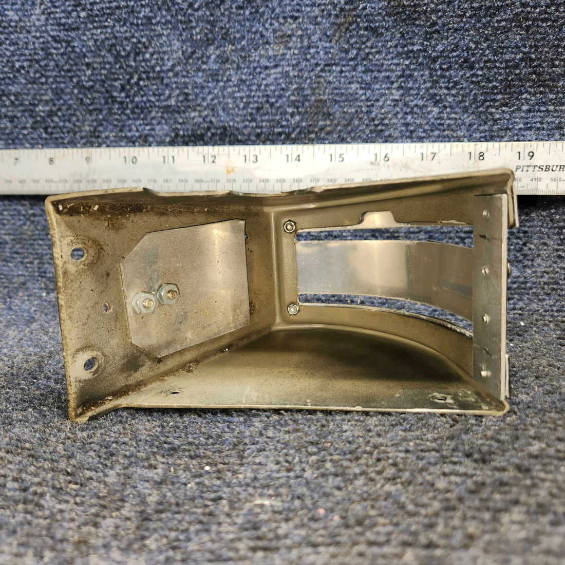 Used aircraft parts for sale, 67232-015 Piper PA28-161 Throttle Quadrant Cover (See Photos)