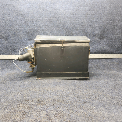 Used aircraft parts for sale, 63888-000 PIPER PA28-140 Battery Box w / Solenoid