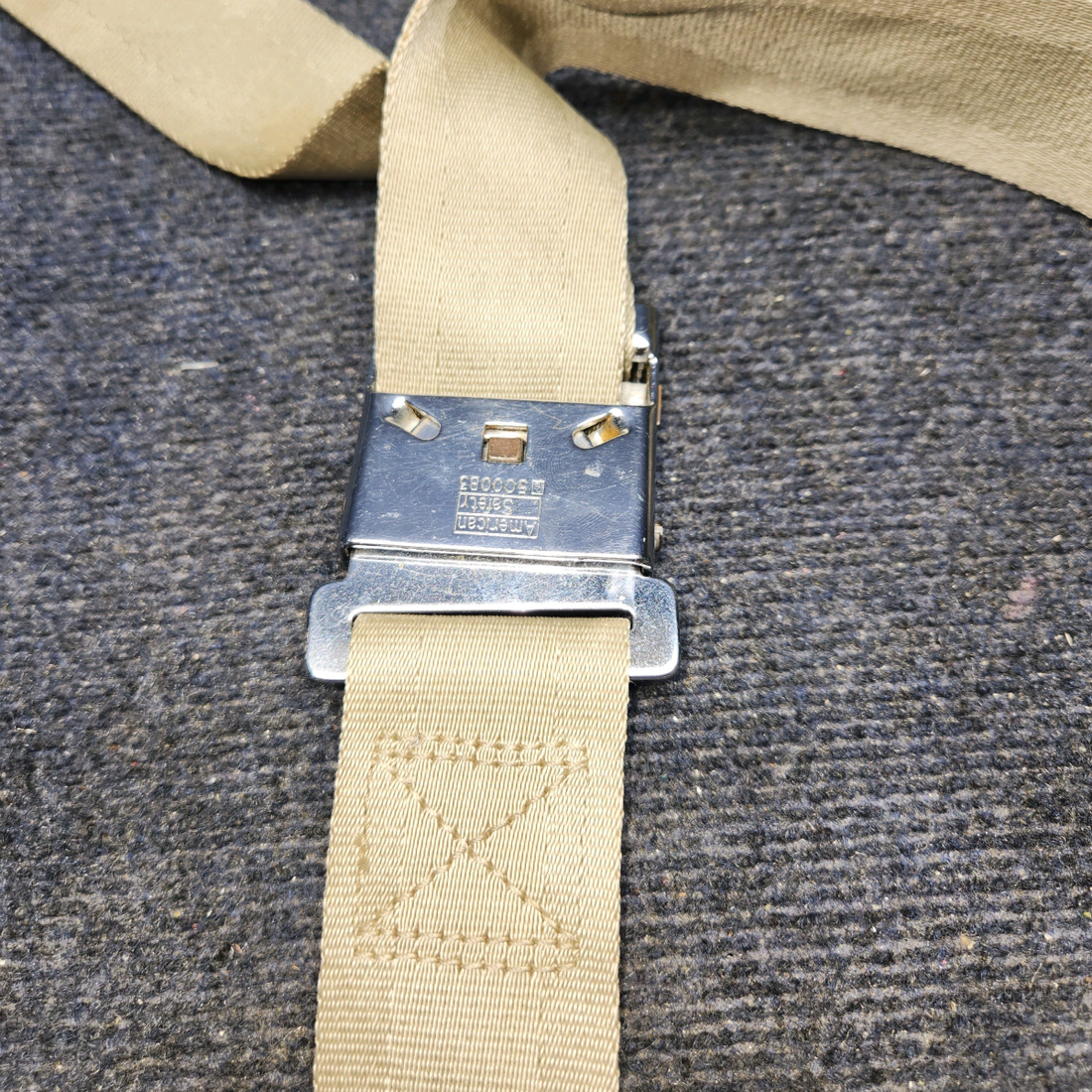 Used aircraft parts for sale, S-1746V13 CESSNA 172K SEAT BELT ASSEMBLY - BEIGE