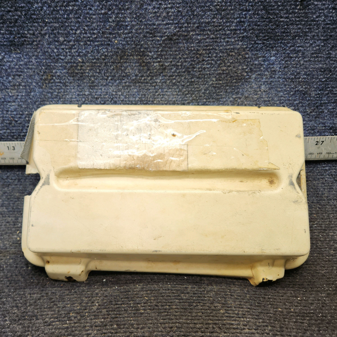 Used aircraft parts for sale, 0512167-27 Cessna 182G Battery Box Cover Assembly