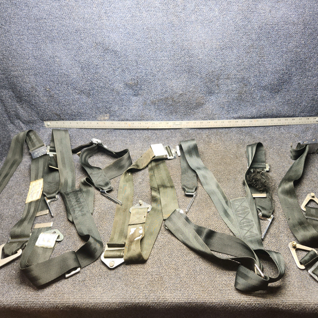 Used aircraft parts for sale, 90-91R60 Aero Fabrication Cessna 172E Seatbelt Assembly