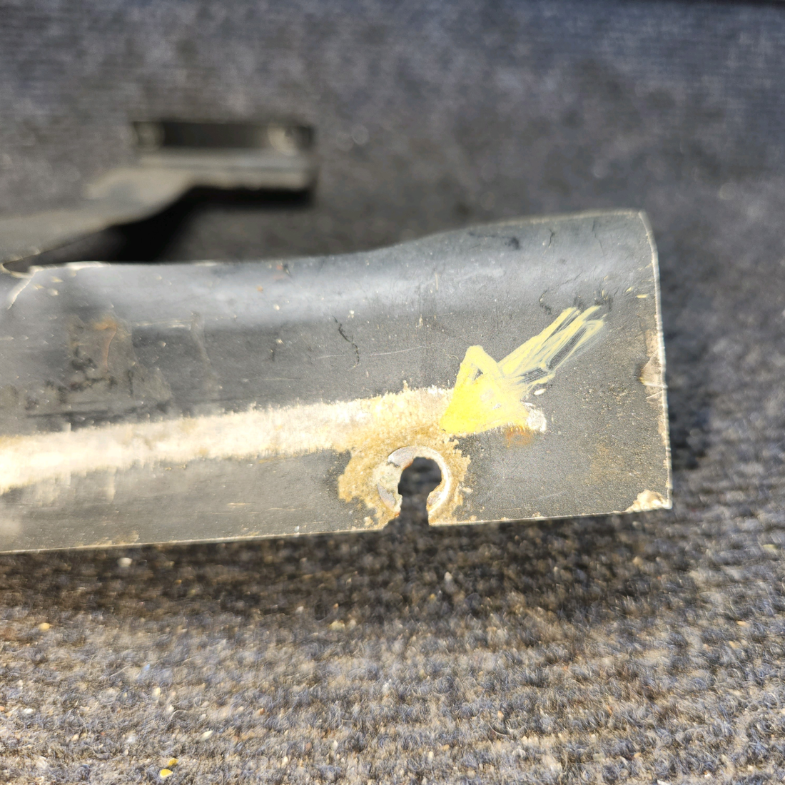 Used aircraft parts for sale, 0513057-1 Cessna 172F Rudder Bar Shield - LH