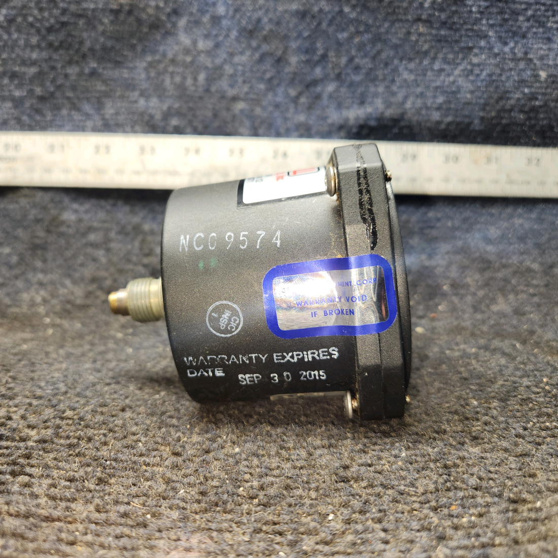 Used aircraft parts for sale, D1-112-5023 Mitchell Beechcraft 35-33 RPM Recording Tachometer