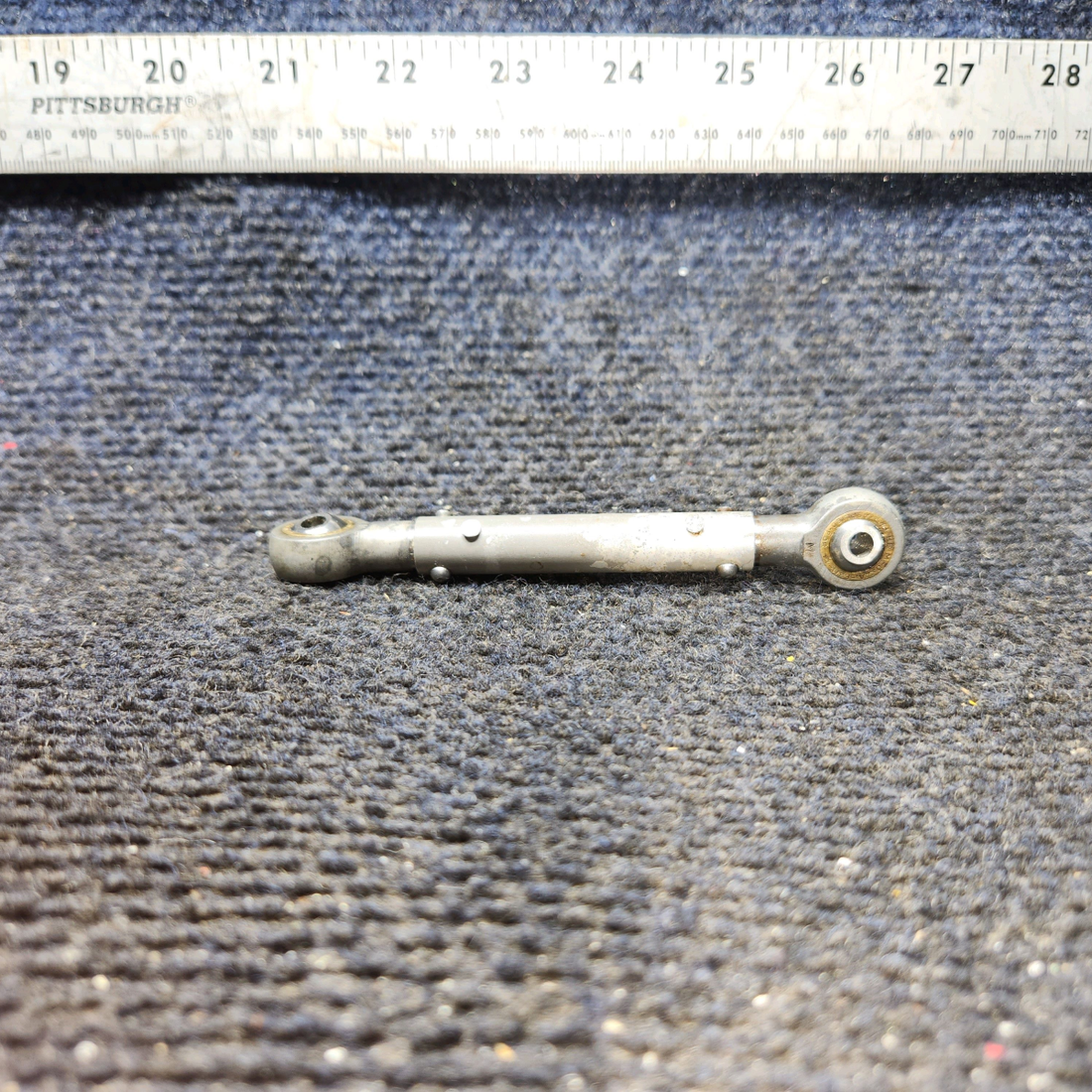 Used aircraft parts for sale, 35-524066-2 BEECHCRAFT F35 Rudder Pedal Push Rod Tube Assembly