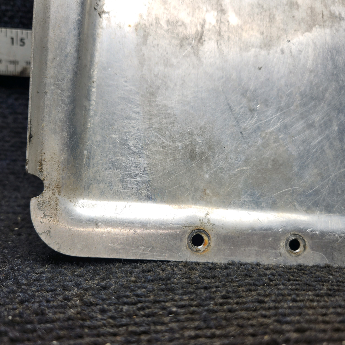 Used aircraft parts for sale, 0413429-2 cessna 150G Front Floorboard Foot Pan – RH