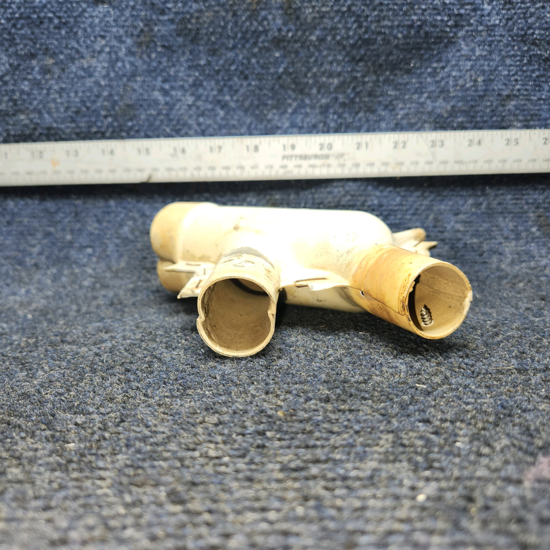 Used aircraft parts for sale, 69-554006-9 Beechcraft A23A Musketeer Custom III FRESH AIR FEED PLENUM