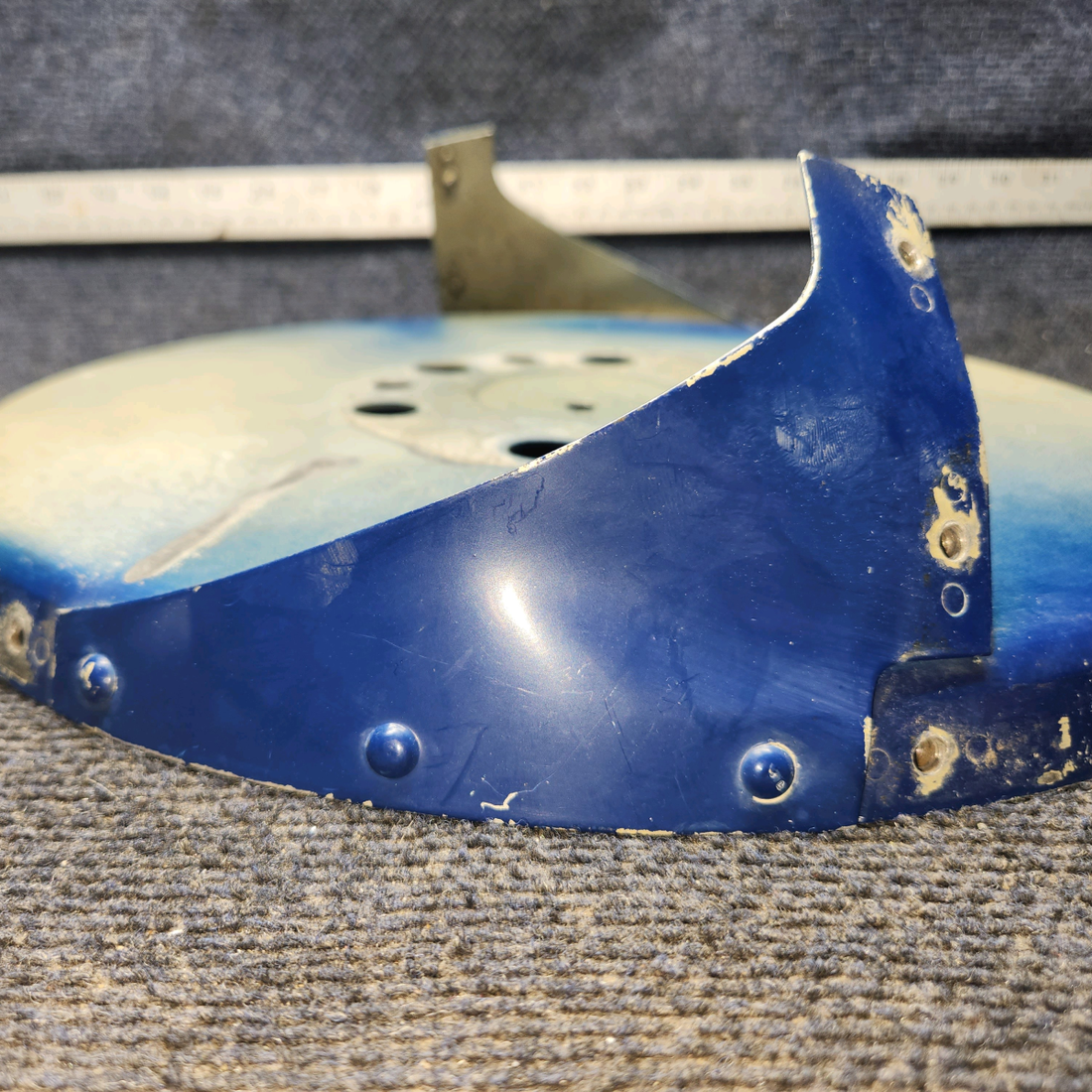 Used aircraft parts for sale, D4254 Beechcraft C23 SUNDOWNER Aft Spinner Bulkhead Assembly