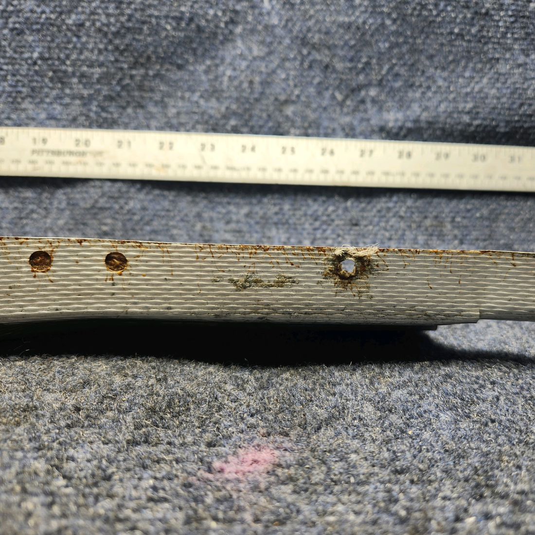 Used aircraft parts for sale, 76129-006 PIPER PA28-161 Warrior III CABIN HEAT DUCT REAR ASSEMBLY LH