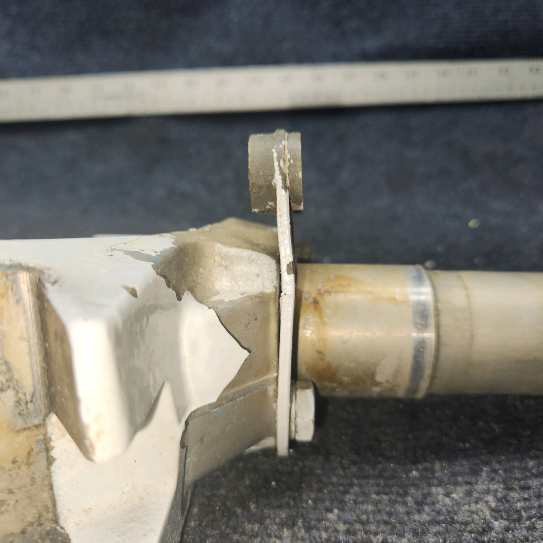 Used aircraft parts for sale, 701042-1 American Gruman A1A AXLE MAIN LANDING GEAR