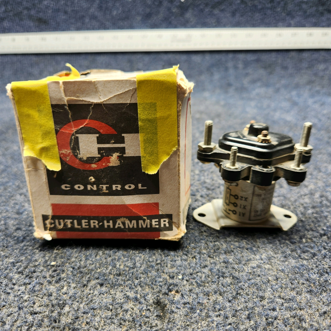 Used aircraft parts for sale, 6041H200 Cutler-Hammer Texas Several EATON RELAY SOLENOID (VOLTS: 28, AMPS: 50)