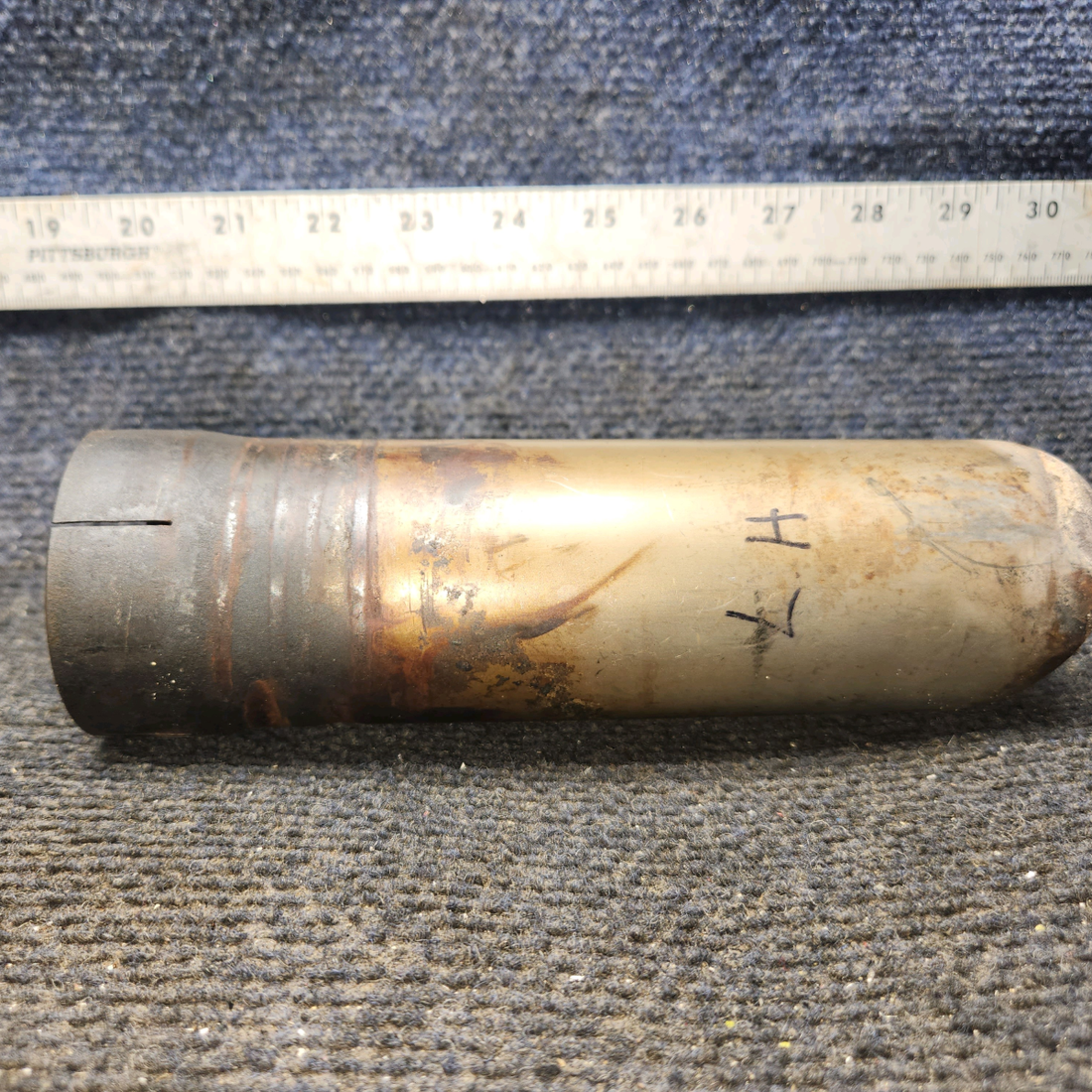 Used aircraft parts for sale, 0550176-54 Cessna 172E Tailpipe Assembly