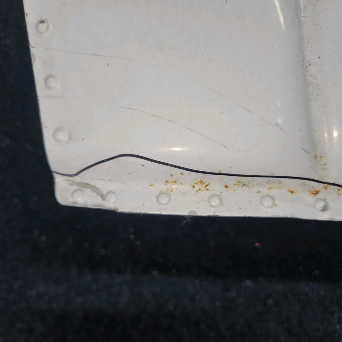 Used aircraft parts for sale, 45135030-9 BEECHCRAFT 95-55B Aileron Assembly LH (Minus Trim Tab)