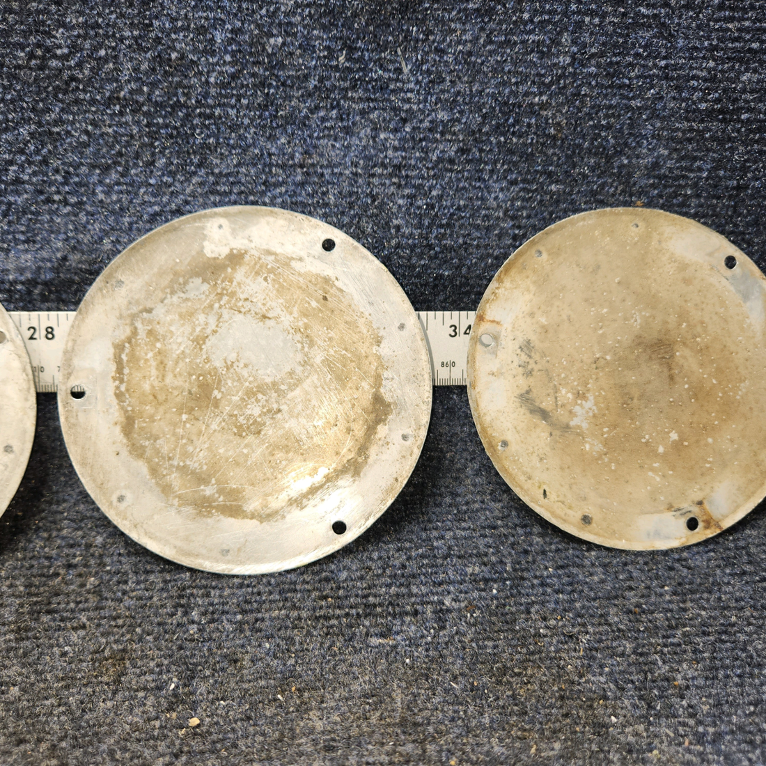 Used aircraft parts for sale, S225-1 Cessna 172 Inspection Cover Plate Set of 5
