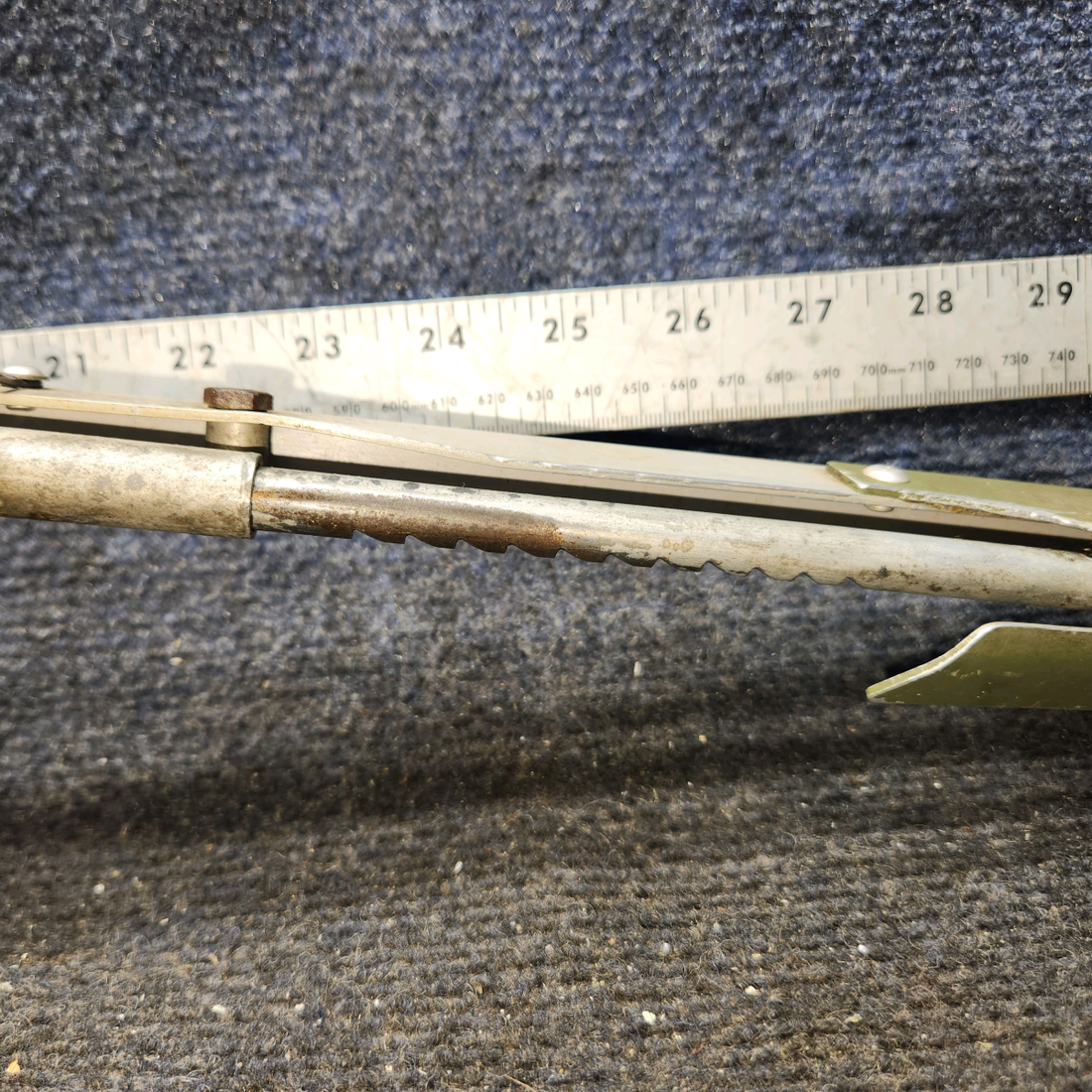 Used aircraft parts for sale, 0813150-55 Cessna 172E Parking Brake Handle Assy