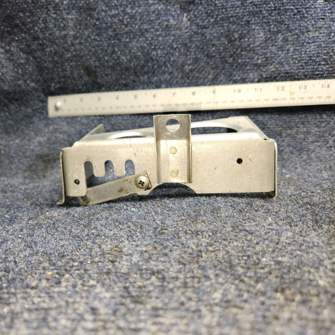 Used aircraft parts for sale, 67206-000 Piper PA28-140 Engine Controls Support Assembly
