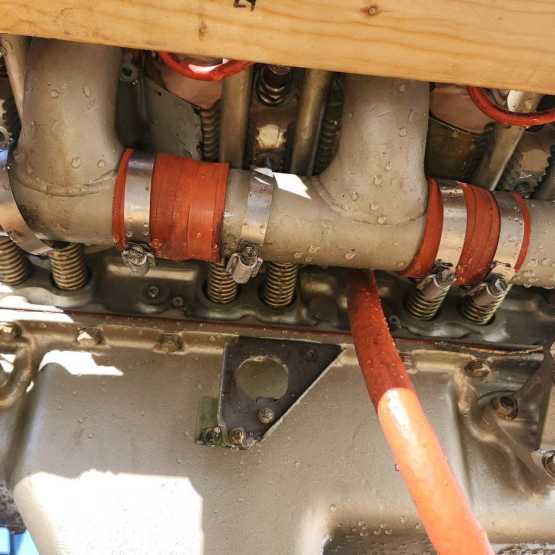 Used aircraft parts for sale, IO-470-J Continental IO-470 Beechcraft 35-33 Aircraft Engine