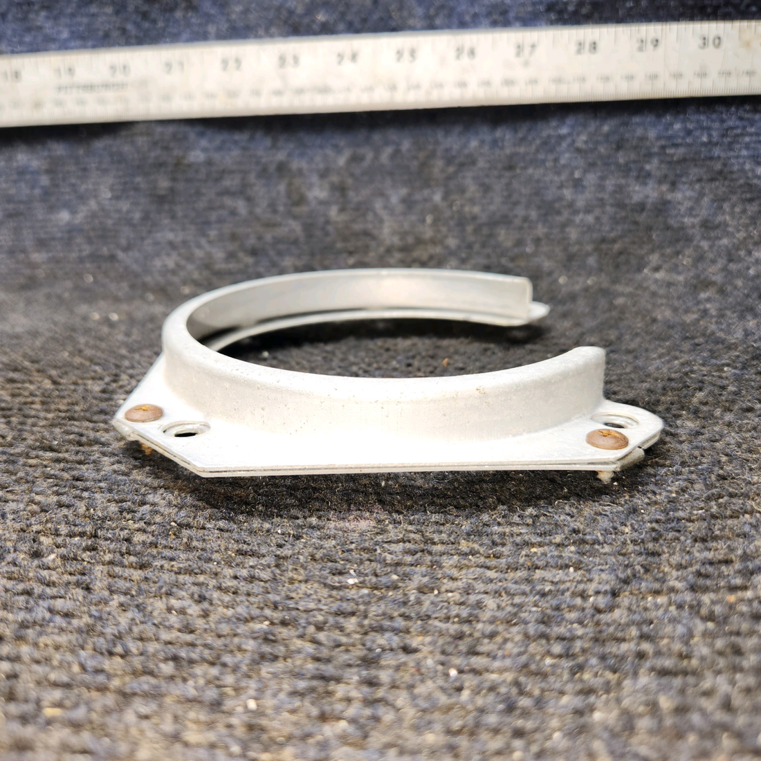 Used aircraft parts for sale, 0423542-6 Cessna 172E Landing Light Bracket Assembly