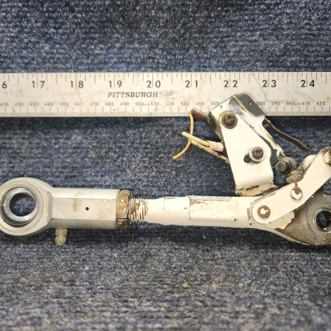 Used aircraft parts for sale, 67797-007 PIPER PA28RT-201 Main Gear Dowlock Truss Link Assy R.H