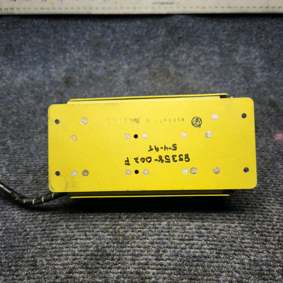 Used aircraft parts for sale, 85358-002 PIPER PA28-161 Warrior III ANNUNCIATOR PANEL BOX