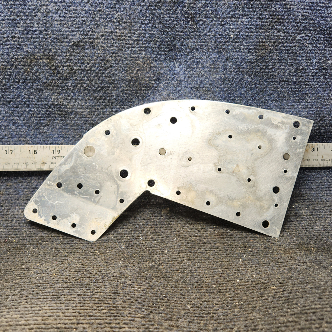 Used aircraft parts for sale, 0713495-14 Cessna 172E Bulkhead Plate reinforcement RH