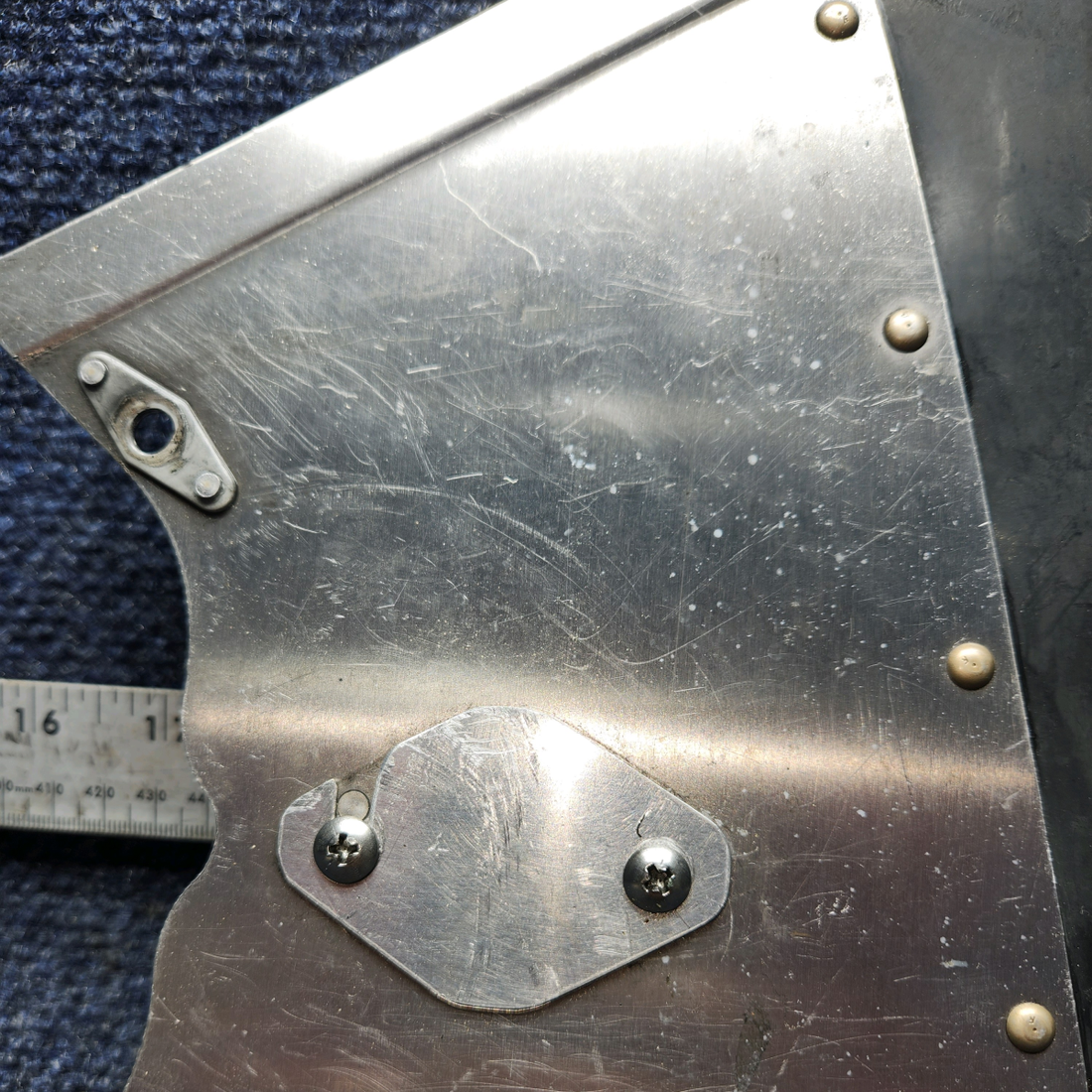 Used aircraft parts for sale, 0555202-1 CESSNA 172K BAFFLE ASSEMBLY #4 CYLINDER