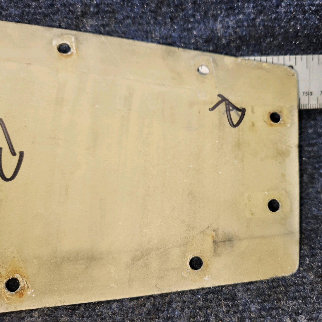 Used aircraft parts for sale, 169-440005-31 Beechcraft A24R Access Door RH Aft