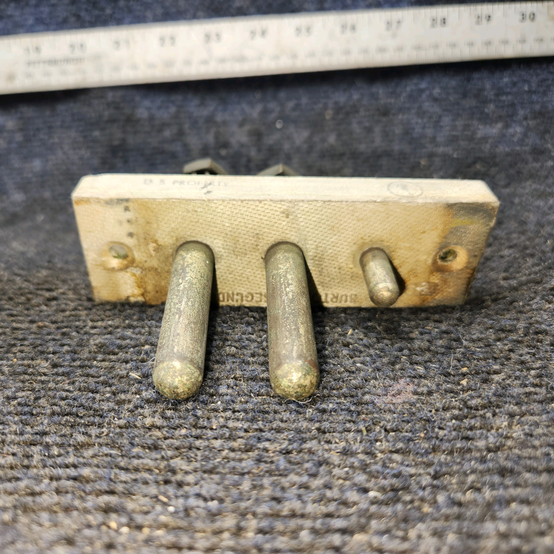 Used aircraft parts for sale, AN2552A-3A BEECHCRAFT F35 External Power Receptacle