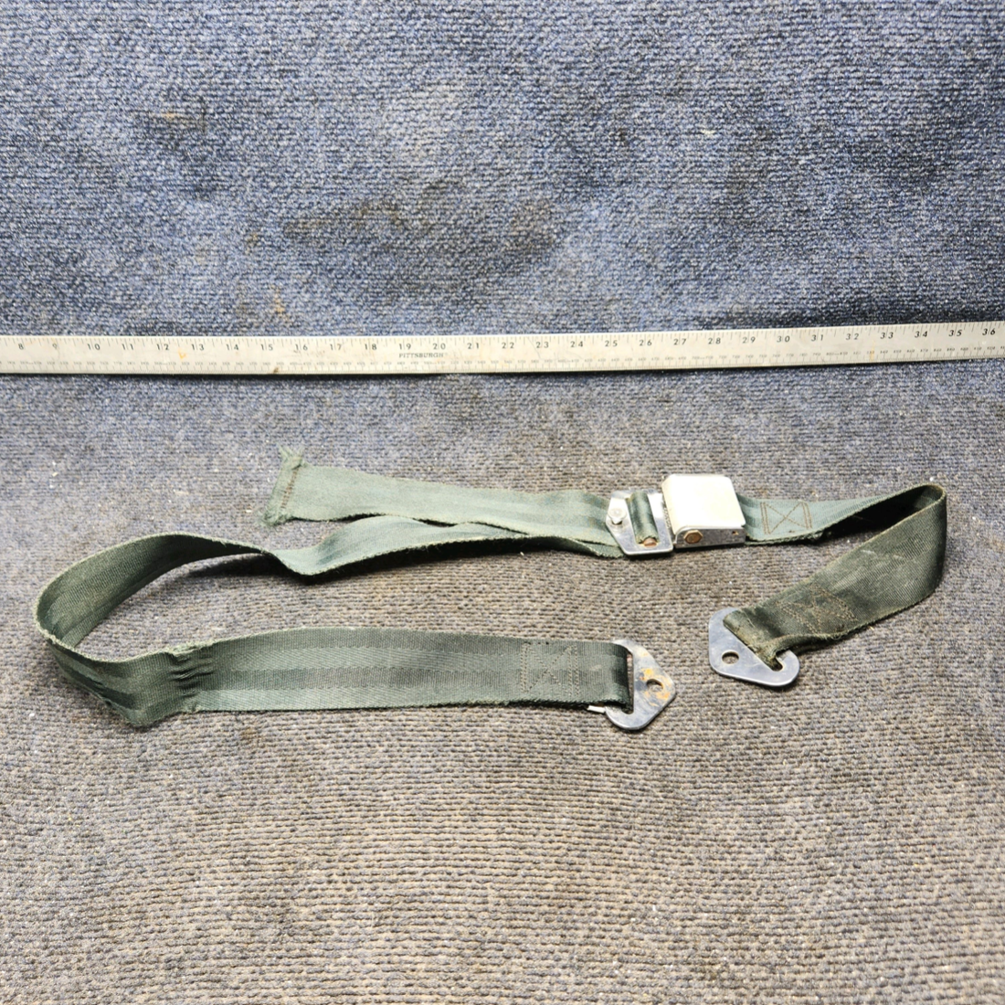 Used aircraft parts for sale, 449965-421-2264 AM-Safe 9600-22 Piper PA28-161 Seatbelt Assembly Missing Tag