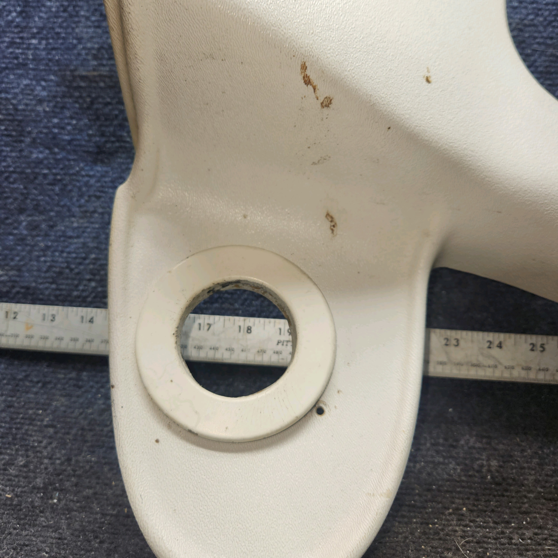 Used aircraft parts for sale, 0515026-6 cessna 172N Doorpost Shield Assembly - RH