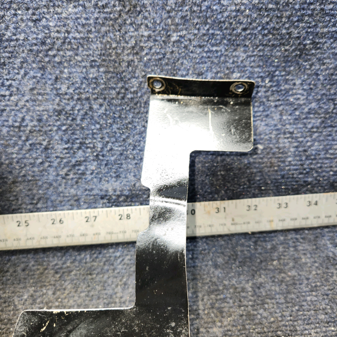 Used aircraft parts for sale, 0513057-1 Cessna 172E Rudder Bar Shield LH
