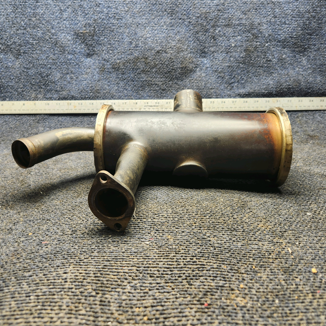 Used aircraft parts for sale, 0450400-3 cessna 150G Muffler Assembly - LH