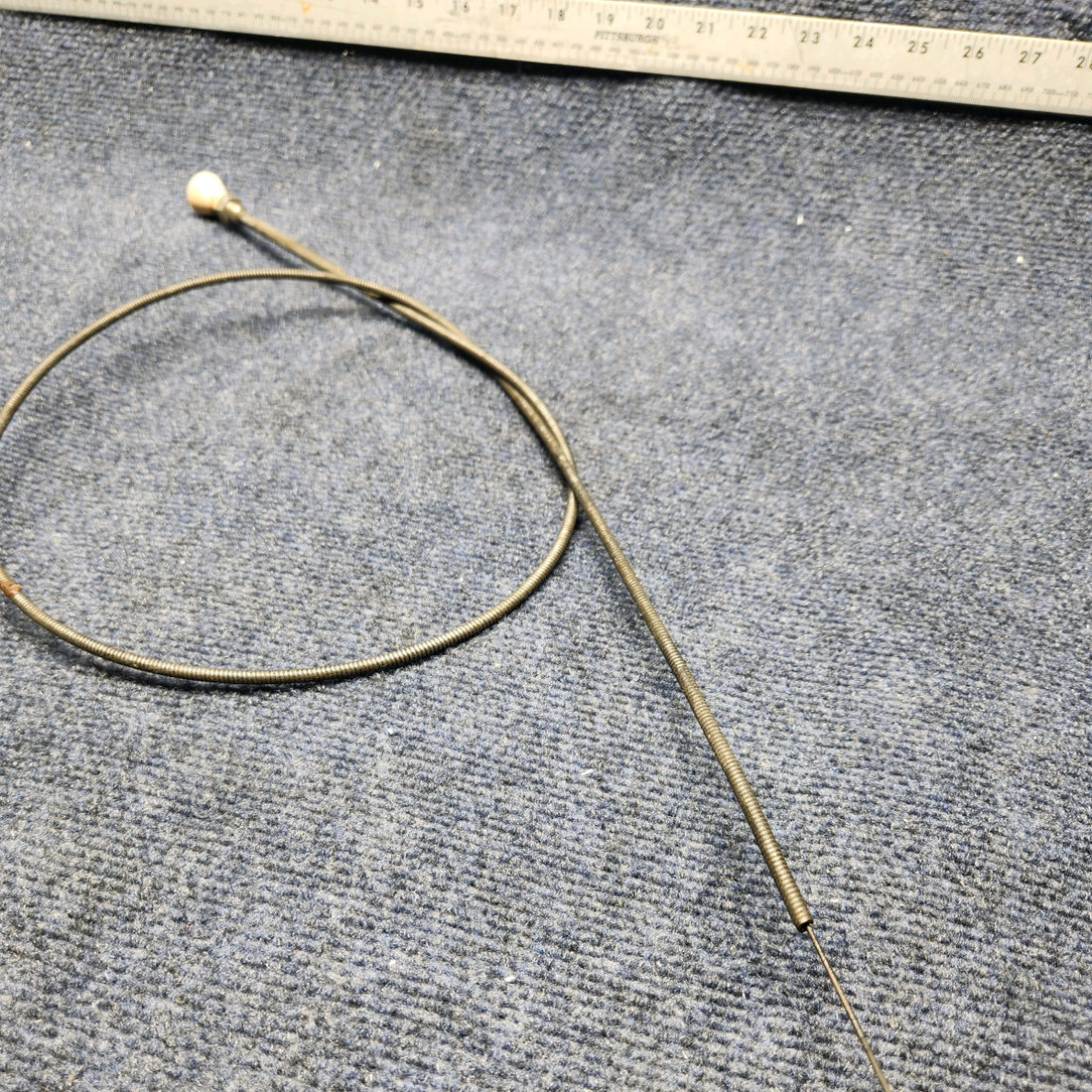 Used aircraft parts for sale, 35-380051-25 Beechcraft C23 SUNDOWNER CONTROL CABLE CABIN HEAT