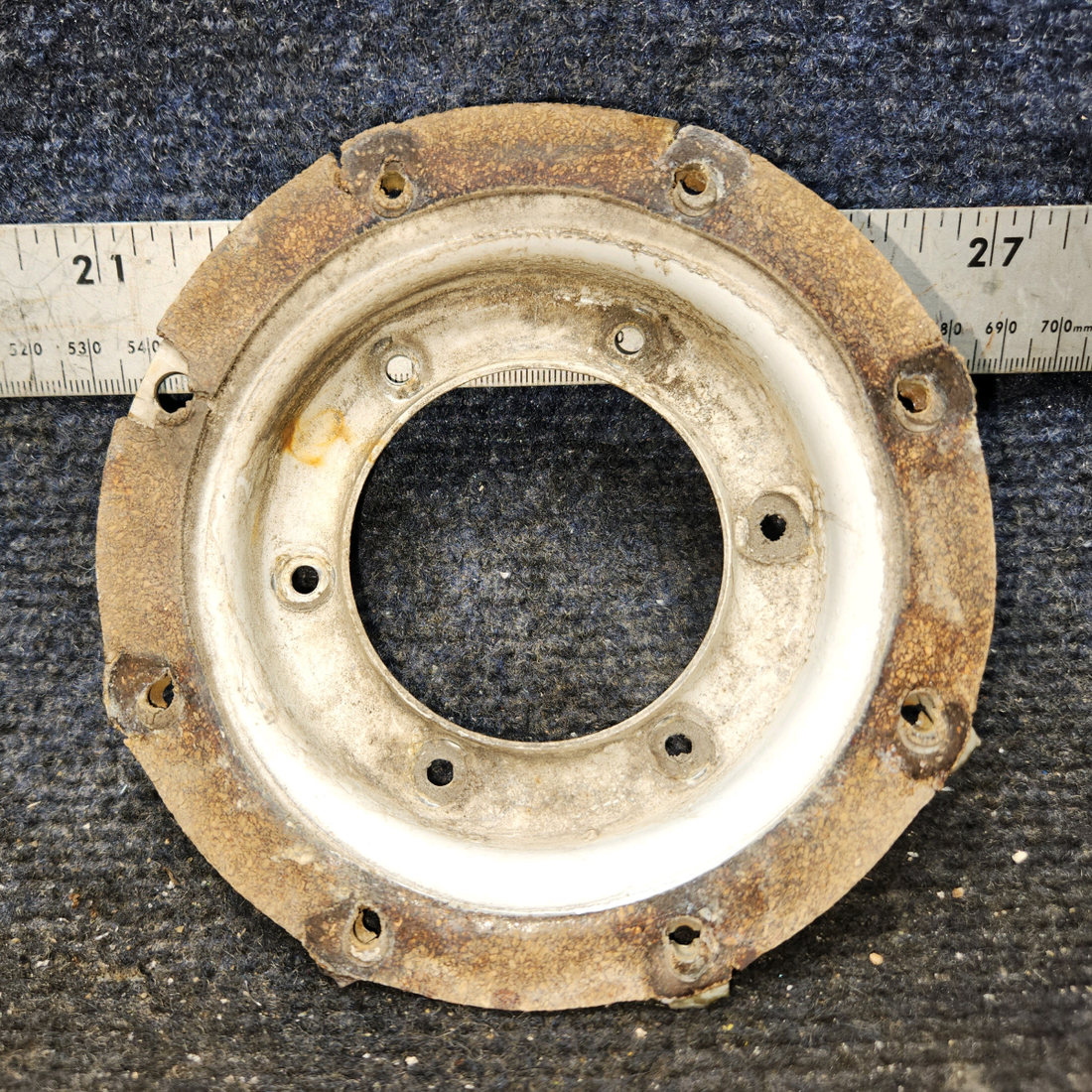 Used aircraft parts for sale, 0523529-1 Cessna 172E Fuel Tank Adapter Assembly