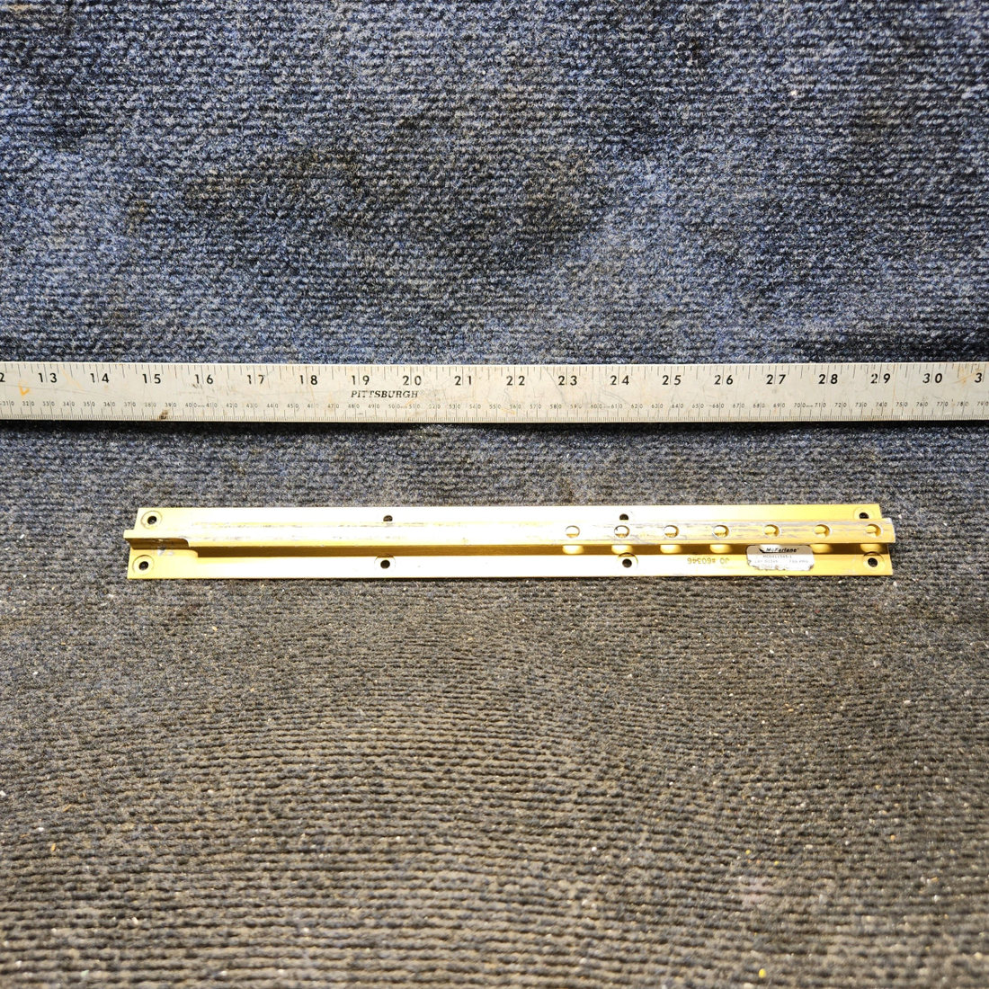 Used aircraft parts for sale, MC0411545-1 cessna 150G Outboard Seat Track