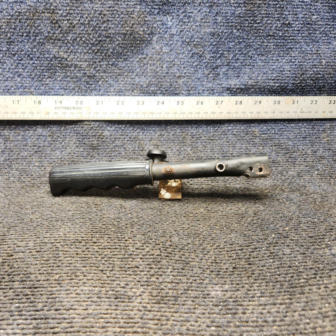Used aircraft parts for sale, 63357-000 Piper PA-28-140 Handle Parking Brake Assy