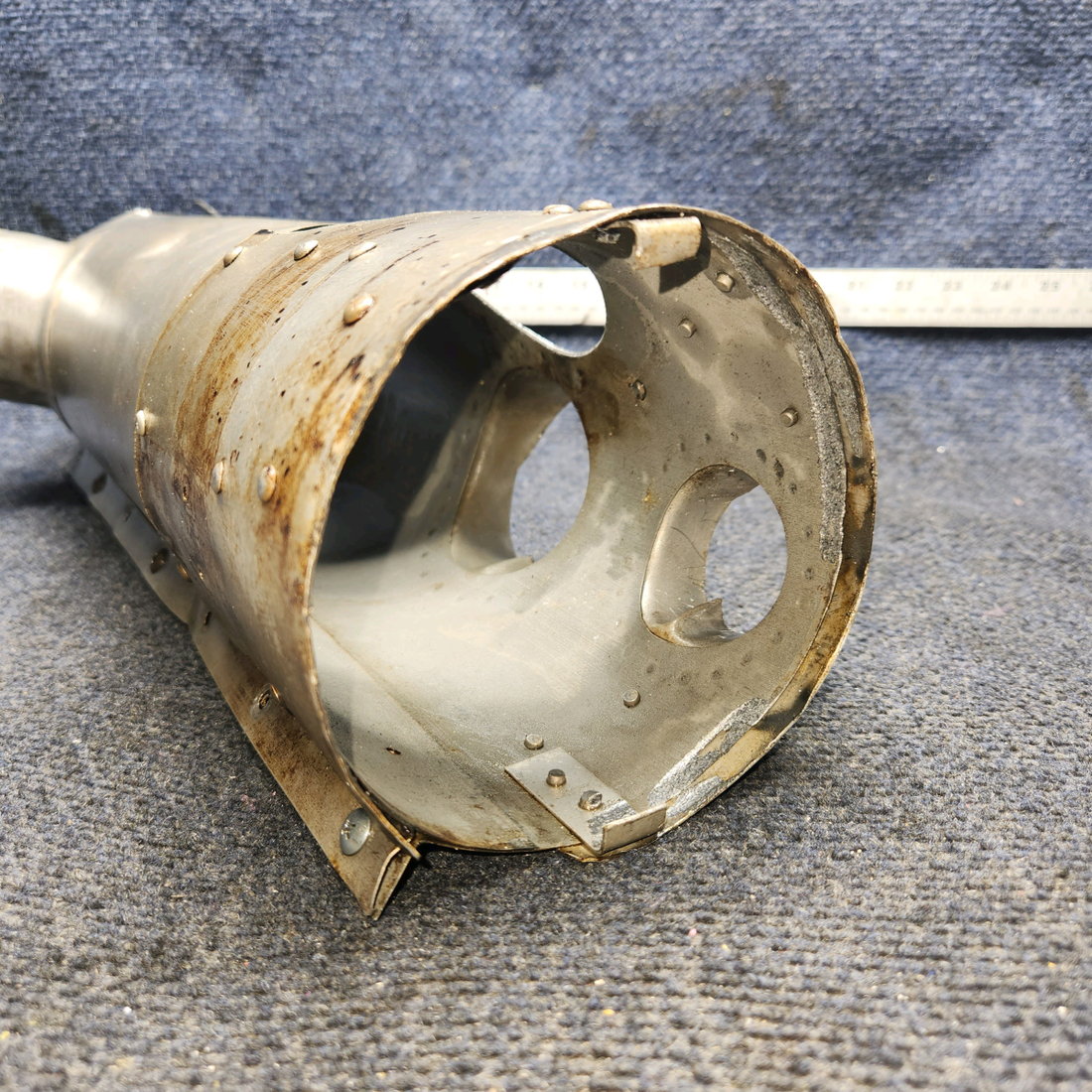 Used aircraft parts for sale, 169-950012-41 Continental IO-346-A Beechcraft A23A Musketeer Custom III MUFFLER SHROUD ASSY