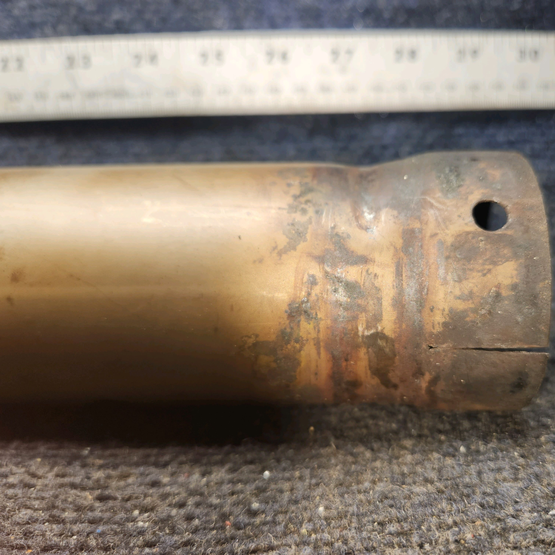 Used aircraft parts for sale, 0550176-54 Cessna 172E Tailpipe Assembly