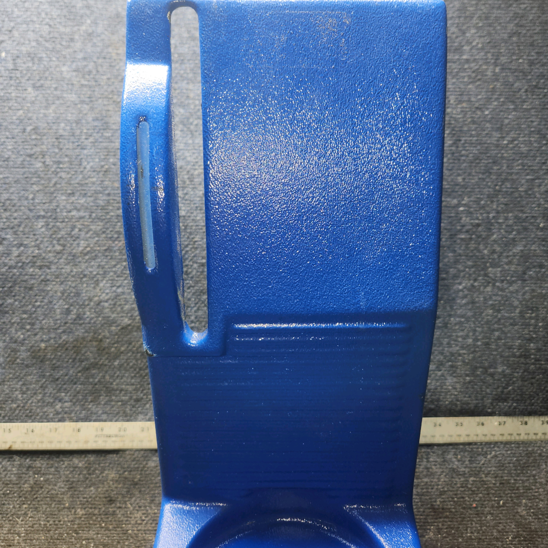 Used aircraft parts for sale, 0500233-4 cessna 172N Center Console Cover (Blue)