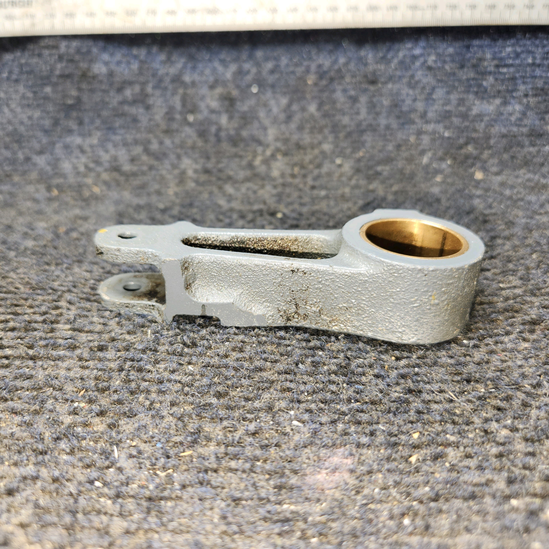 Used aircraft parts for sale, 35-524367-1 BEECHCRAFT F35 Co Pilot Lower Rudder Pedal Arm - LH