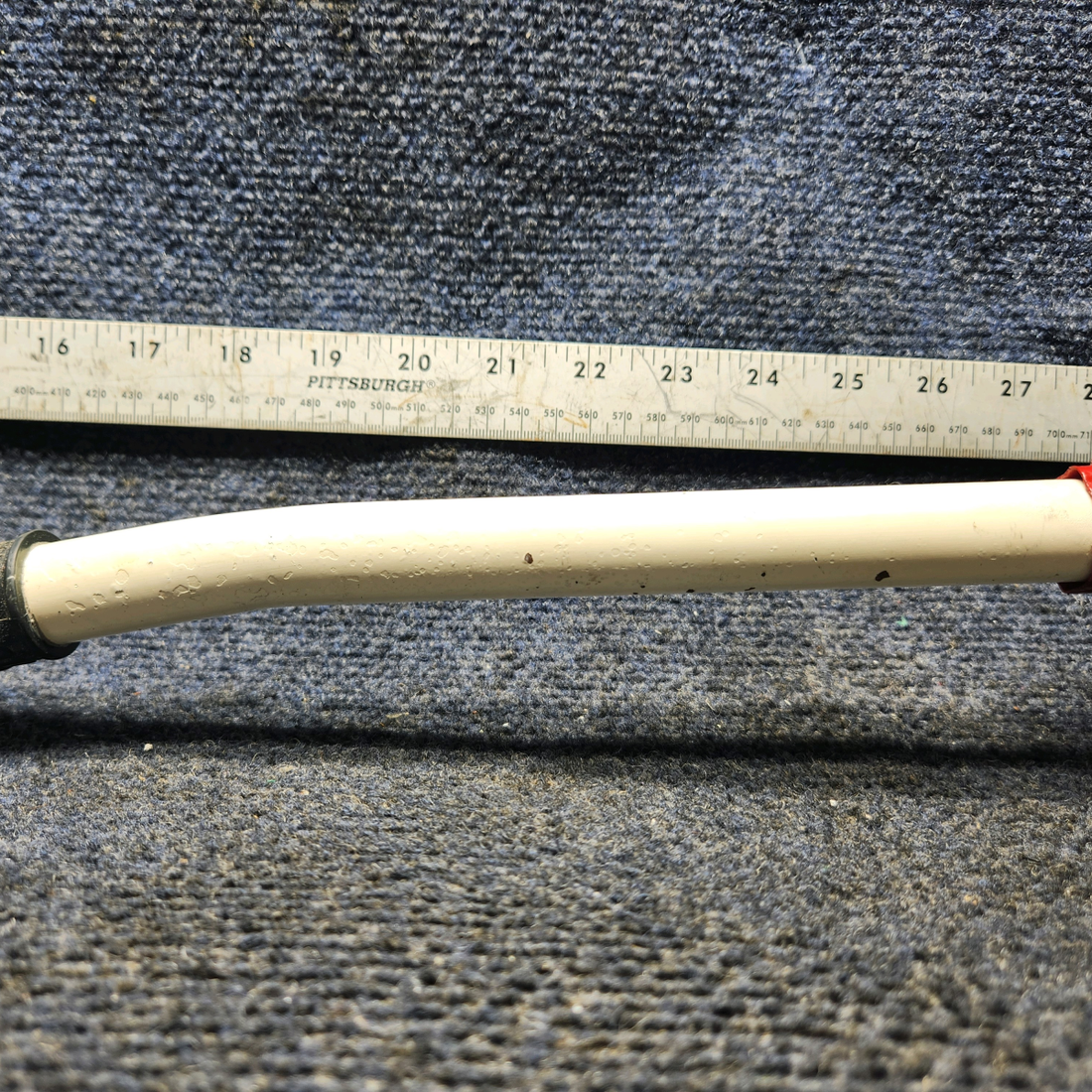 Used aircraft parts for sale, 63782-000 Piper PA28-140 Flap Lever and Handle Assembly