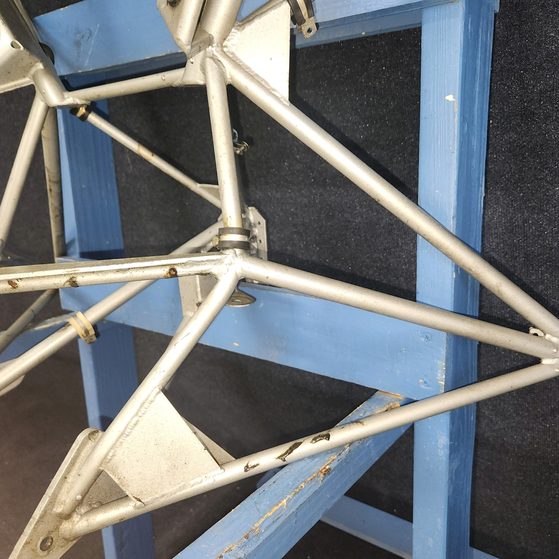 Used aircraft parts for sale, 169-910051-650 Beechcraft A24R Engine Mount Chromoly