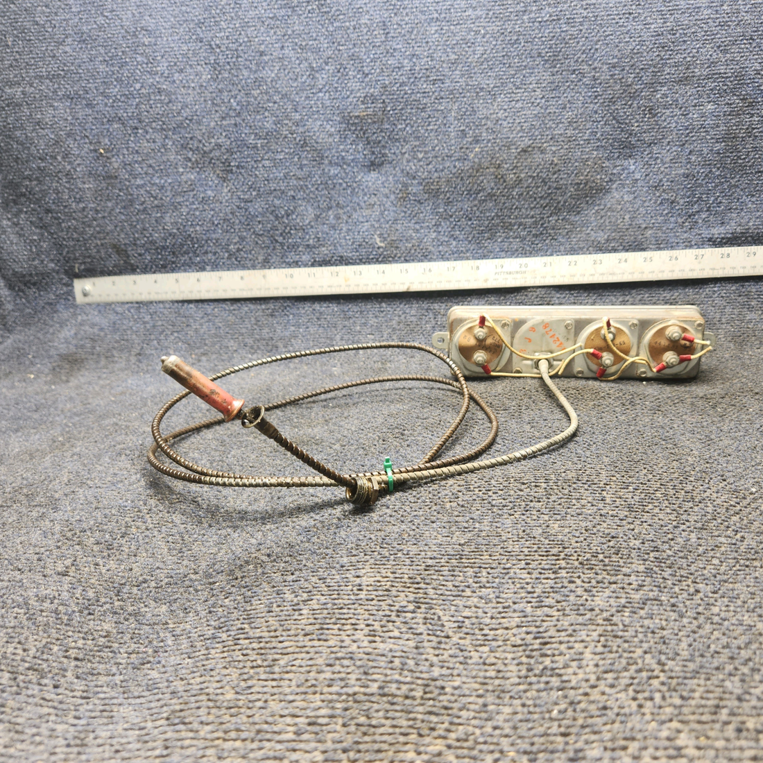 Used aircraft parts for sale, 0513144-1 Cessna C175 Engine Panel Assy W Probe