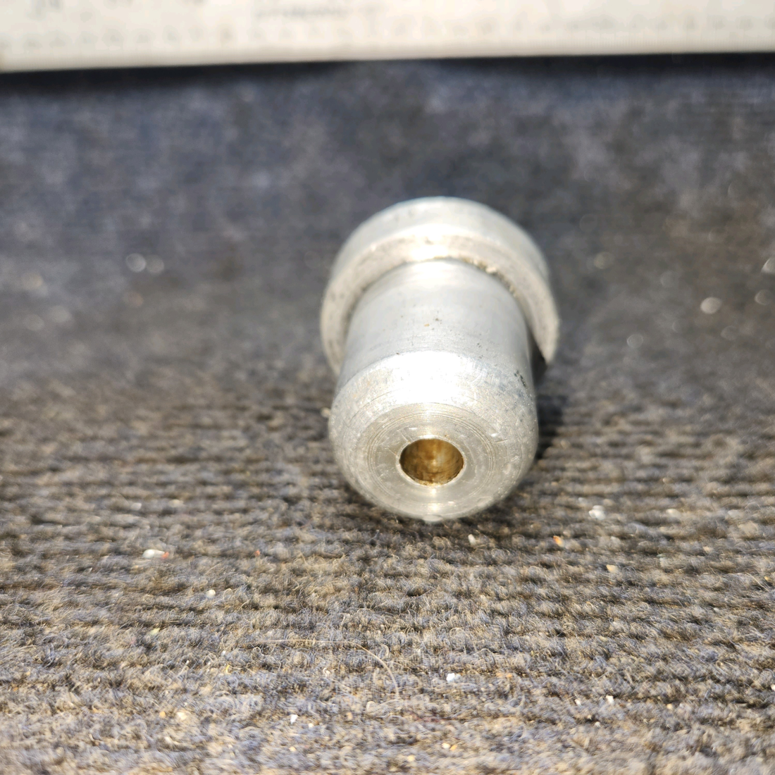 Used aircraft parts for sale, 1442001-2 Cessna 182G Nose Wheel Axle Bolt Bucket (Aluminum)