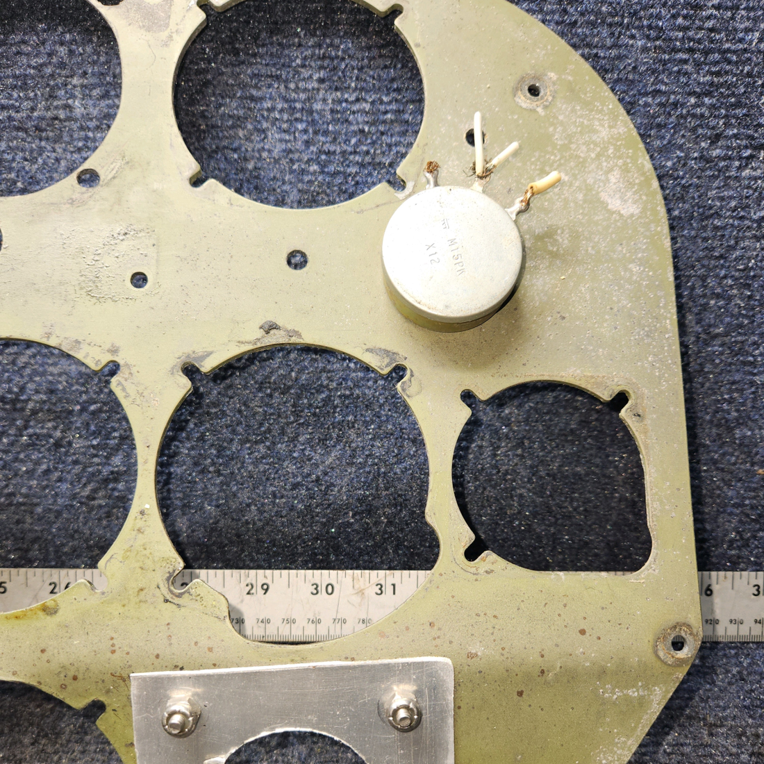 Used aircraft parts for sale, 0513133-2 Cessna C175 Shock Mount Instrument Panel