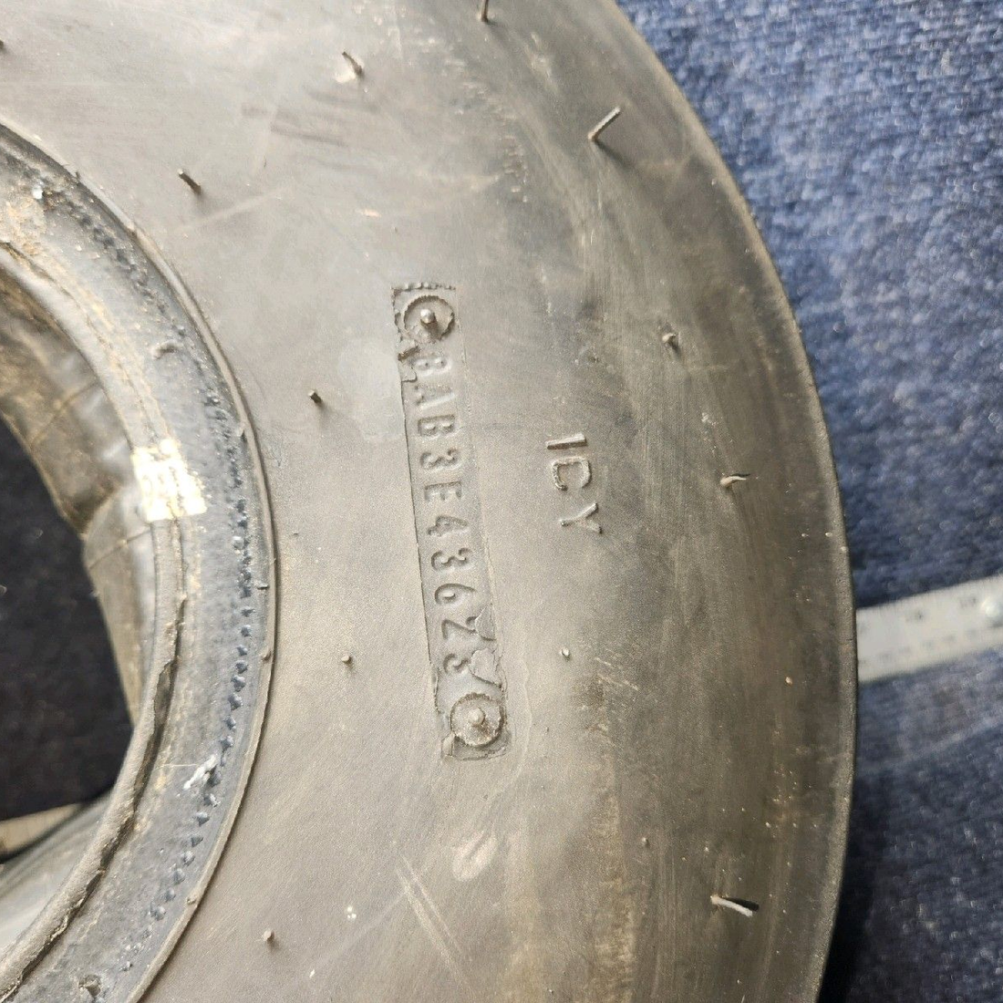 Used aircraft parts for sale, 30843 Air Hawk piper PA-28-181 6.00-6 4-Ply Type III Aircraft Tire with Tube