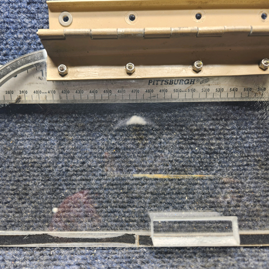 Used aircraft parts for sale, 169-420021-13 Beechcraft A23A Musketeer Custom III TINTED STORM WINDOW