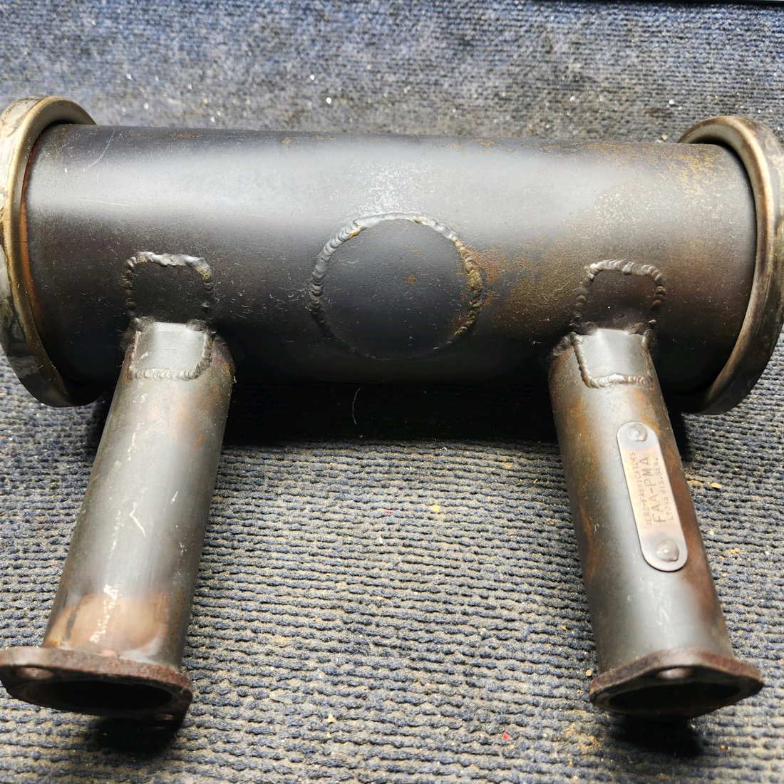 Used aircraft parts for sale, 0450400-4 cessna 150G Muffler Assembly - RH