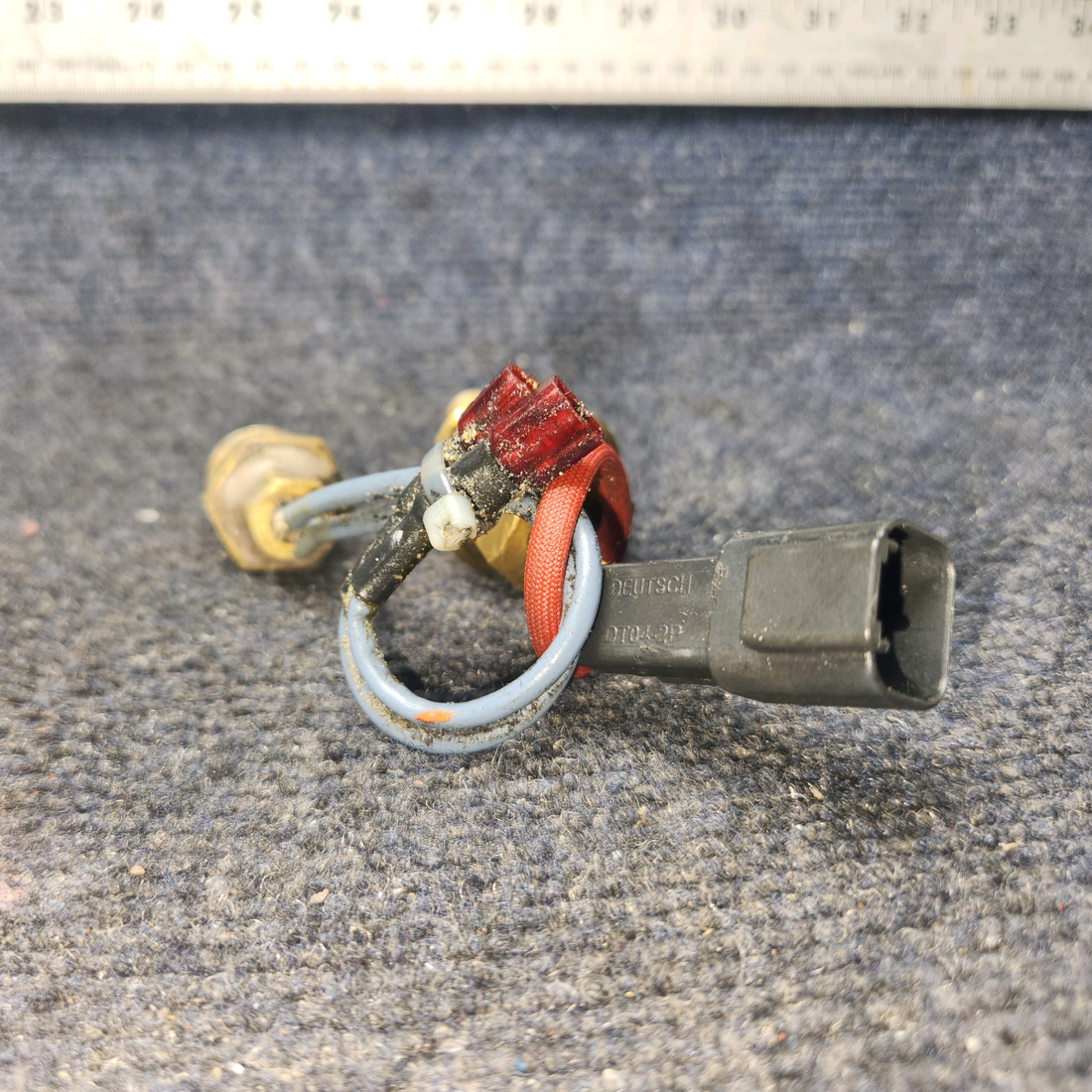 Used aircraft parts for sale, Tt02634 Tenis Lycoming O-540 PIPER PA-24-250 Threaded Heat Element - 115V